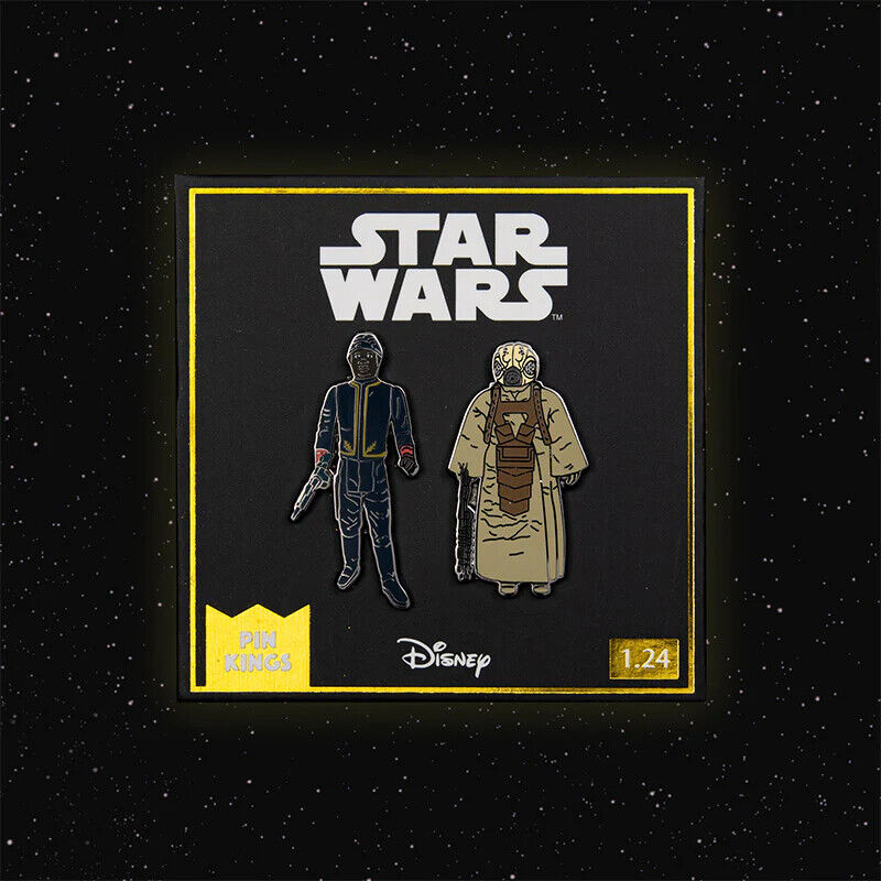 Pin Kings Star Wars Enamel Pin Badge LUKE DARTH CHUWBACCA LUCAS DISNEY OFFICIAL