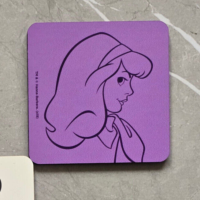 Scooby Doo VELMA SHAGGY Coaster Retro TV Drinks Mat Home Office Kitchen Gift