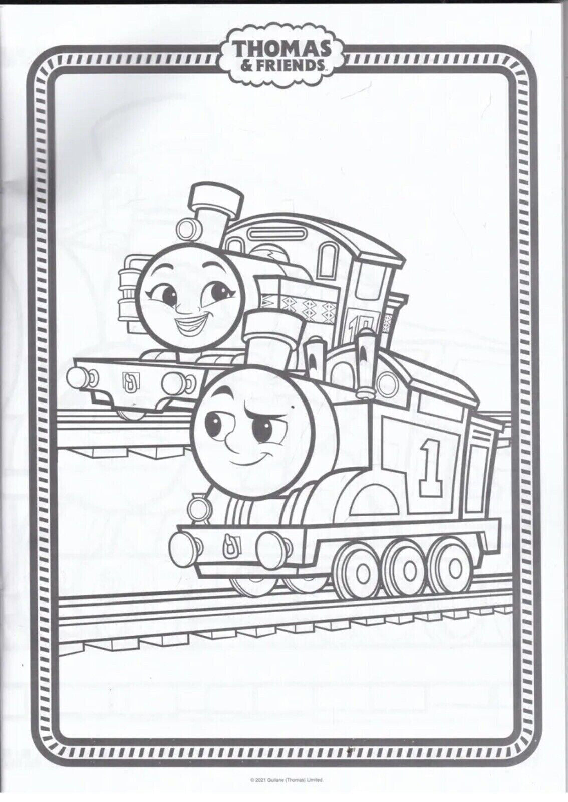 Thomas The Tank Engine & Friends Kids 32 Page Colouring Book Activity Craft Pad