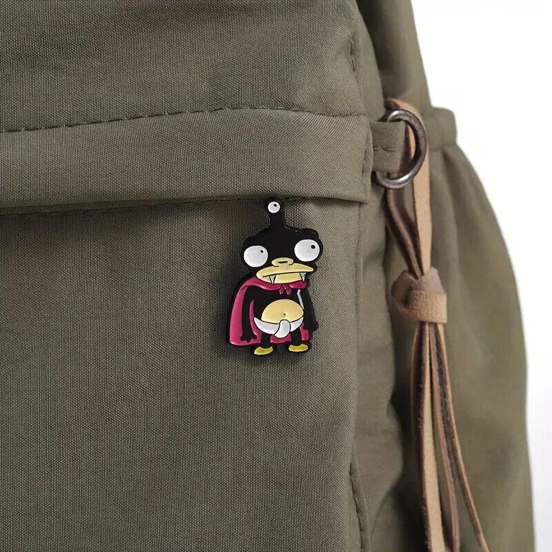 FUTURAMA THE NIBBLER Metal Enamel Pin Badge DIAPER AMINE