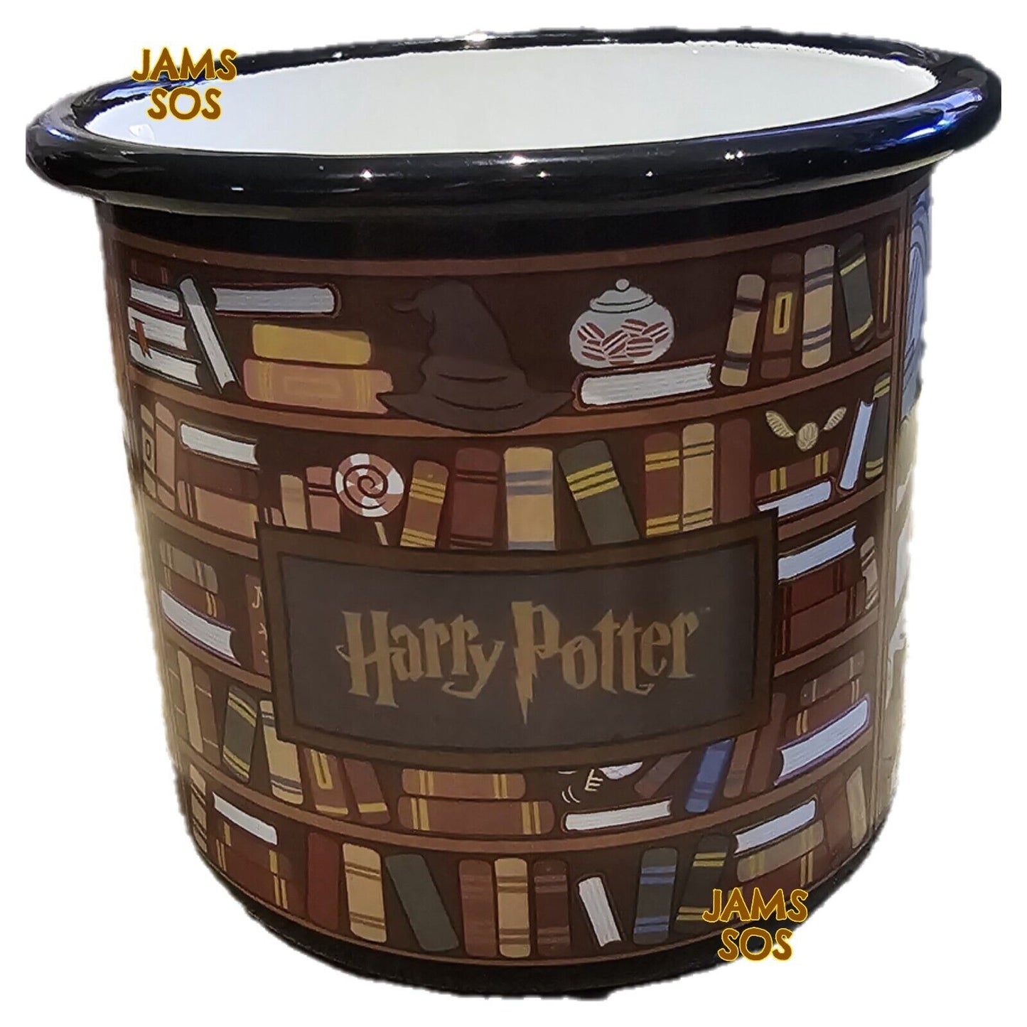 LARGE Harry Potter Mug & Reusable Sticker Set SNAPE DOBBY HEDWIG HOGWARTS CUP