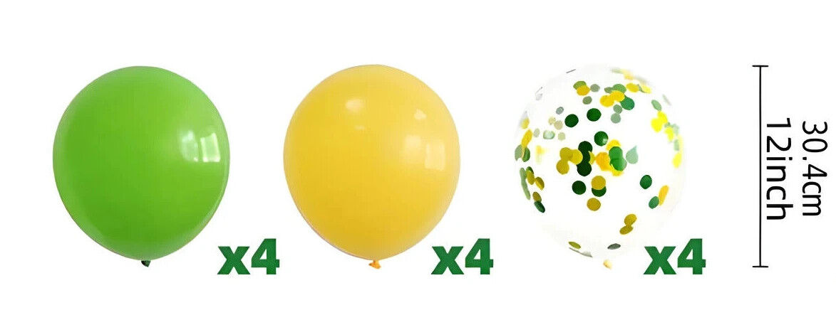 ST. PATRICKS DAY DECORATIONS Foil latex Balloons Irish Clover Confetti Balloons