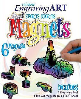Royal & Langnickel Children Holographic Engraving Art Kit Magnets Craft CHOOSE