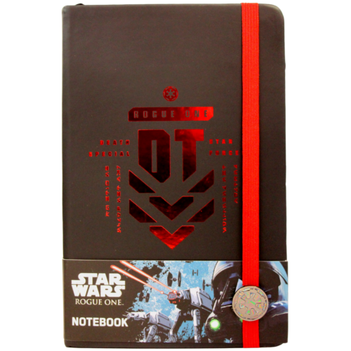 Star Wars Rogue One Death Star Special Force Black Premium A5 Embossed Notebook 