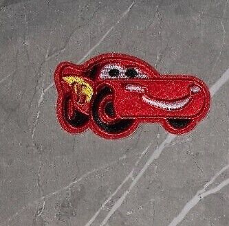 DISNEYS Cars Red Car Iron Sew On Embroidered Patch PATCHES TV MOVIE FILLMORE