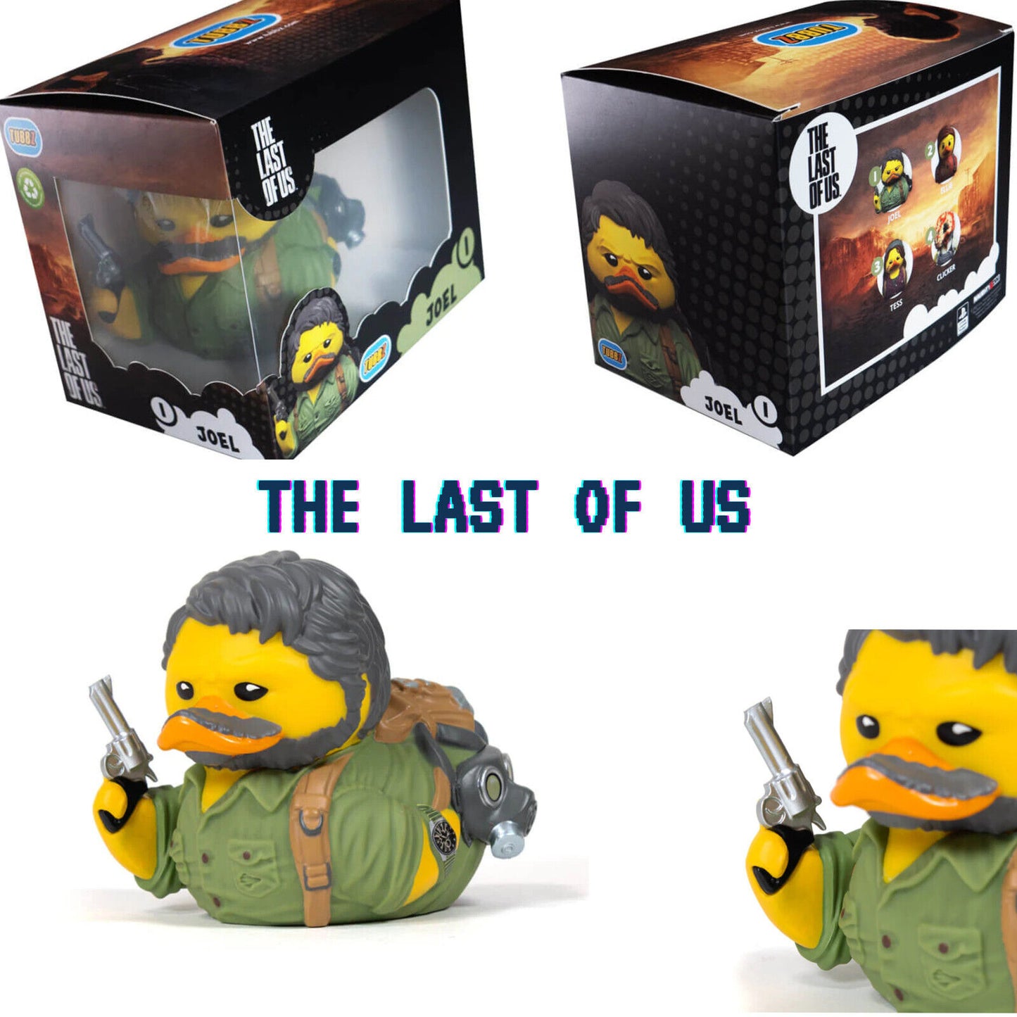 Official The Last Of Us Joel TUBBZ (Boxed Edition) DUCK NETFLIX TV SHOW PS5 XBOX