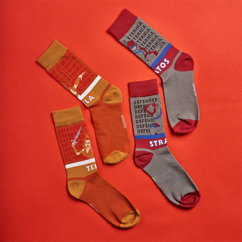 HE-MAN THE MASTERS OF THE UNIVERSE ‘NICE’ 12 DAYS OF SOCKS ADVENT CALENDAR Xmas 