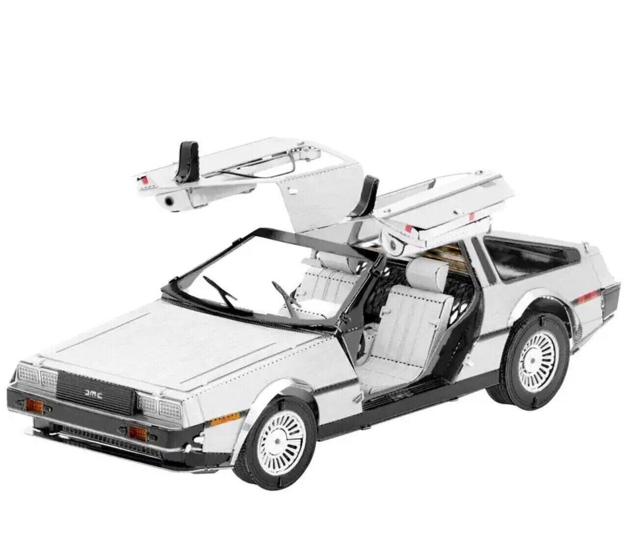 Delorean 3D Self Assembly Metal Model DIY Kit Back To The Future Car PUZZLE DOC