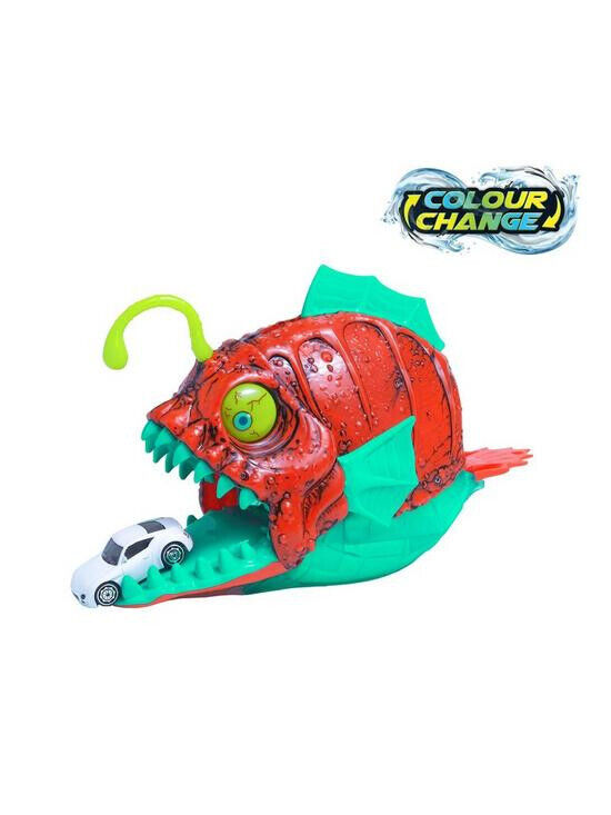 Teamsterz Piranha Power Wash & 1 Colour Changing Car Bathtime play sea animal