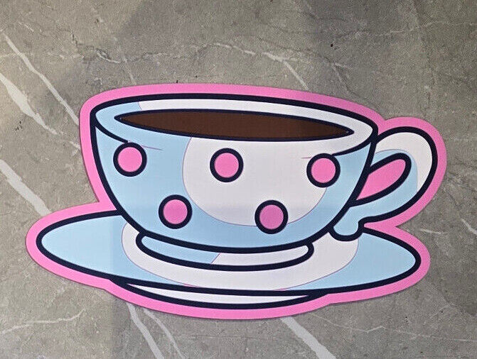 FRIENDS TV SERIES COFFEE COASTER WARNER BROTHERS PVC PIZZA FRAME COFFEE CUP ROS