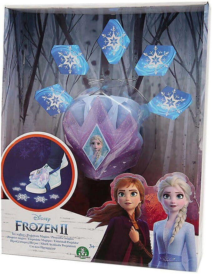 Frozen 2 Elsa Magic Ice Walker Disney Light Up Snowflake Foot Projector Toy ANNA