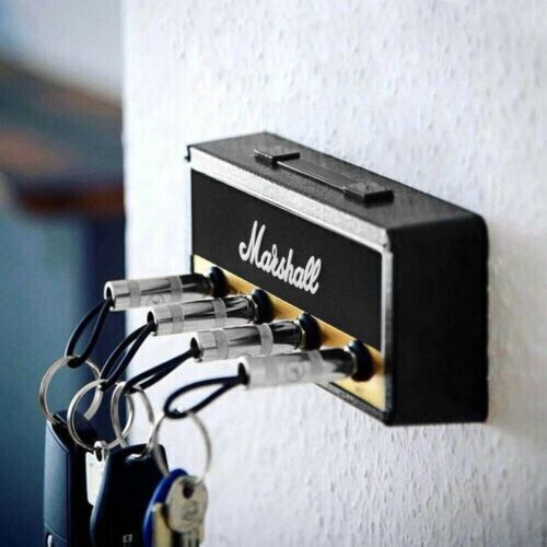 MARSHALL Jack Amp Speaker Key Ring Holder Man Cave Tidy Music GUITAR CHAIN