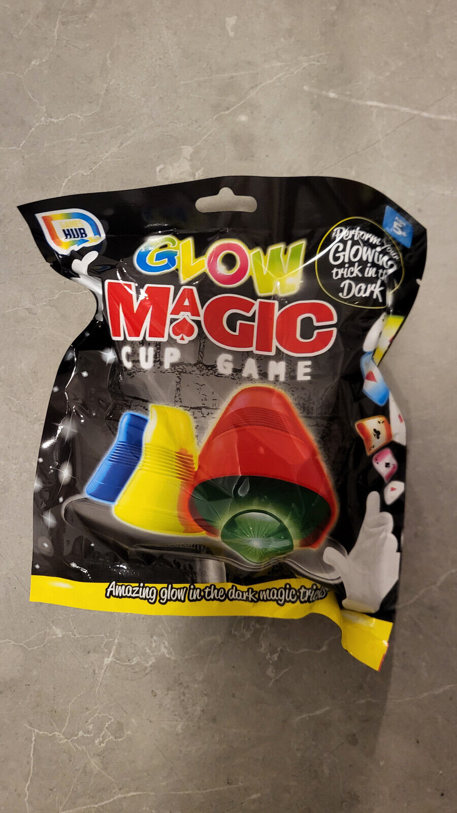 Grafix Glow Magic Tricks Glow In The Dark Magician Xmas Stocking Tricks Games