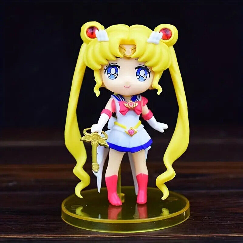 Sailor Moon Anime Venus Mercury Jupiter Mars Water Ice GUARDIAN Figure Toys