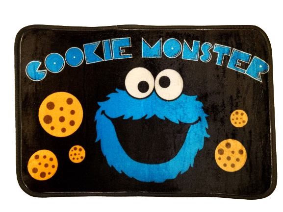 Sesame Street Bert FLOOR Animation Bath Mat Cookie Monster SOFT Doormat CHOOSE