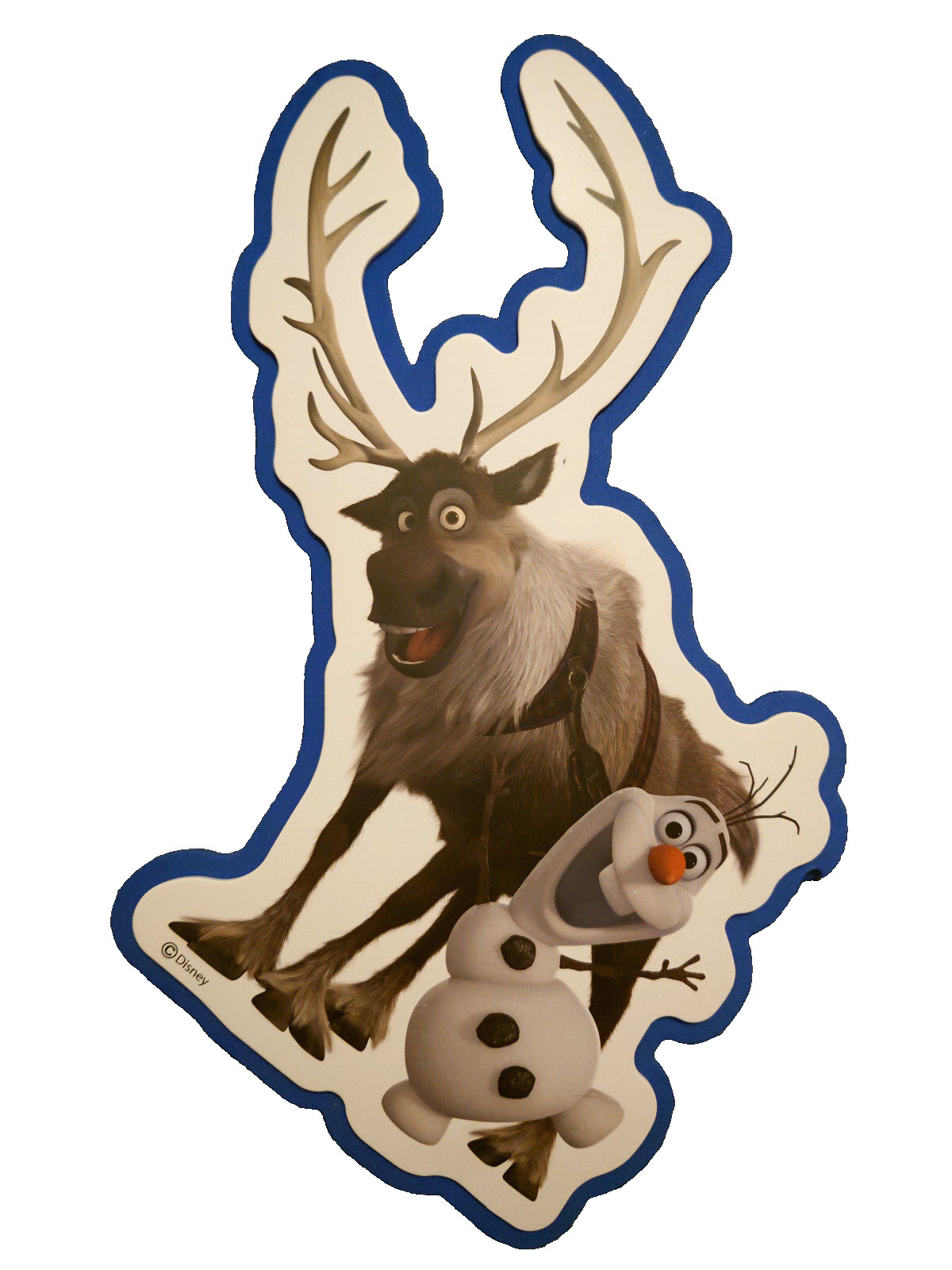 Disney FROZEN 3 x Large 3D Foam Wall Decoration Stickers 30cm childrens LARGE