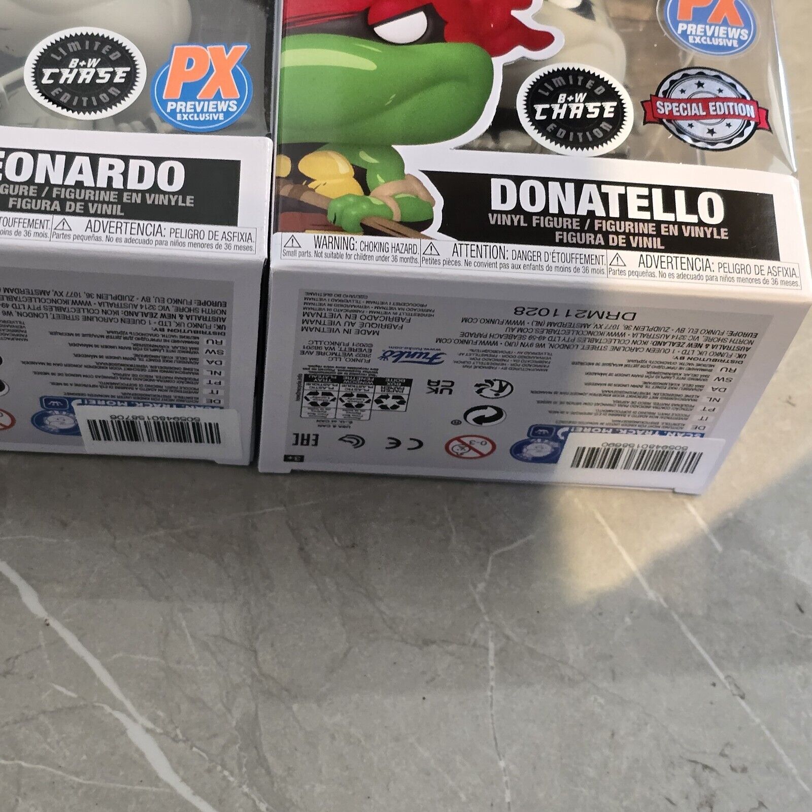 CHASE SET Teenage Muntant Ninja Turtles Funko Pop #31 #32 #33 #34 TMNT FULL