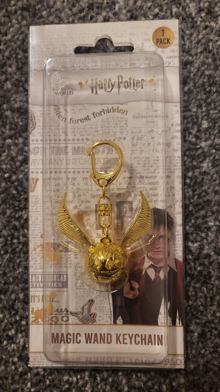 Harry Potter Wand Keyring Keychain Wizard Merchandise Emblems Gift Magic