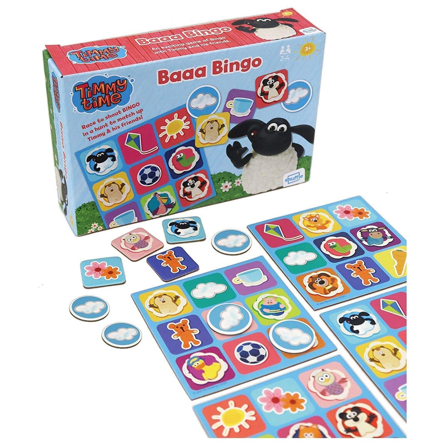 Timmy Time Baaa Bingo CHILDRENS GAME 3+ PLAYTIME STOCKING FILLER