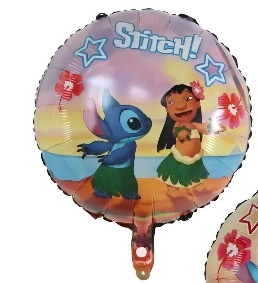 Stitch foil Balloons Birthday 18 inch party aluminum Angel Lilo balloons
