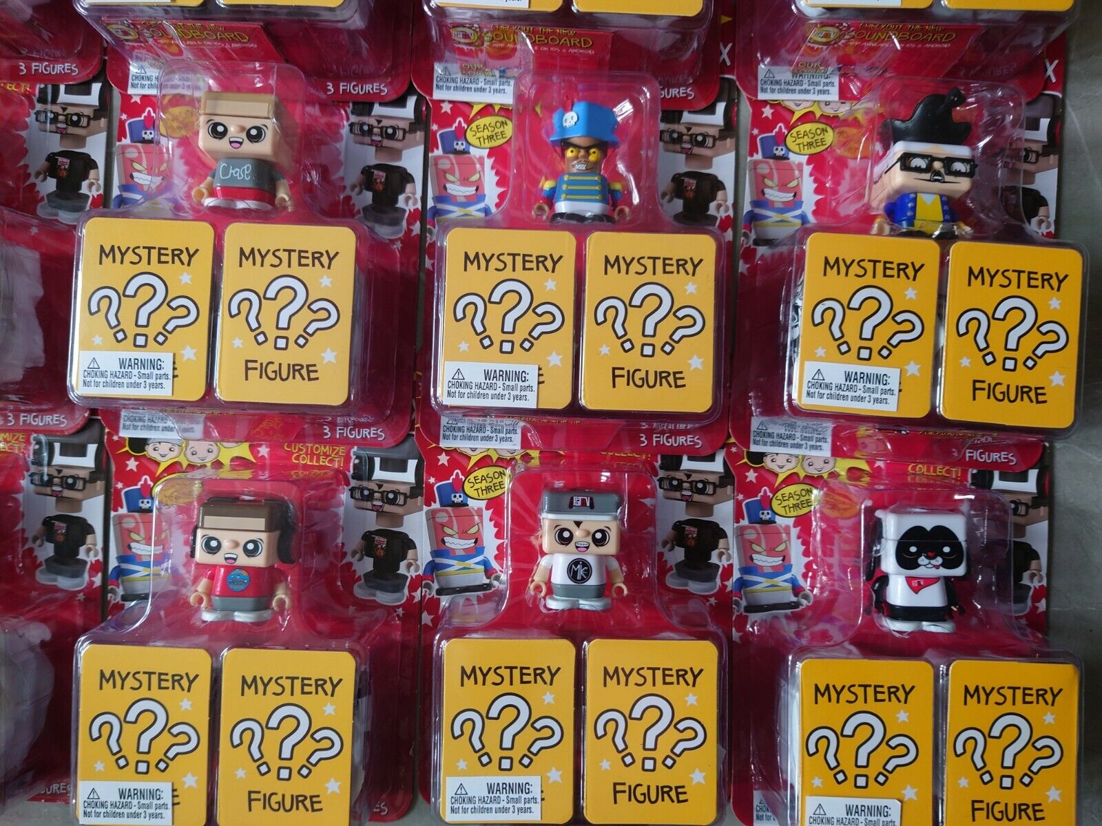 FGTeeV Micro Stax Bonkers Toys CHOOSE YOUR STAX MYSTERY FIGURES 12 FG-TEEV