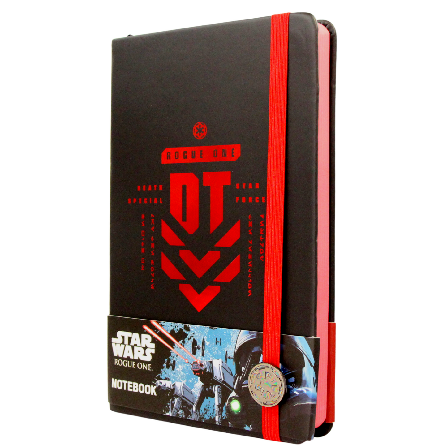 Star Wars Rogue One Death Star Special Force Black Premium A5 Embossed Notebook 
