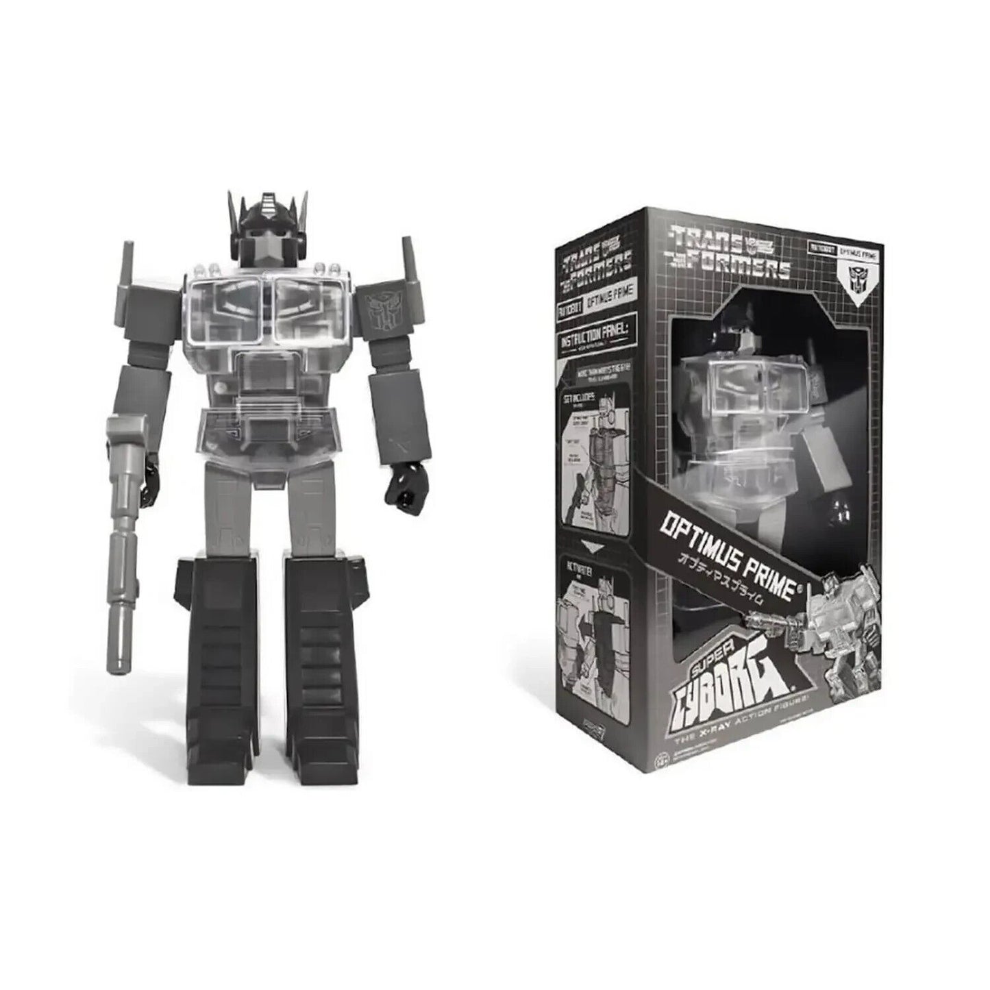 Super 7 Transformers Optimus Prime The X Ray Figure DECEPTICONS MOVIE 30CM 12 IN