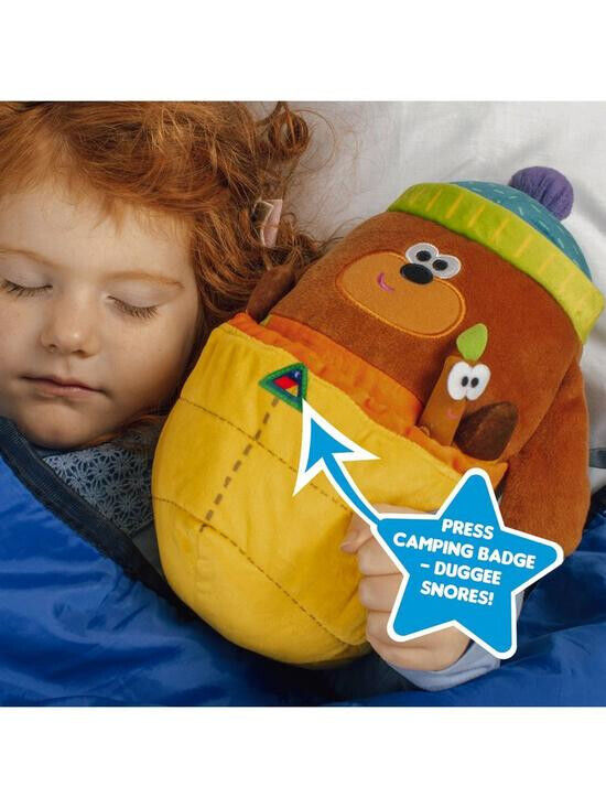Hey Duggee Explore & Snore Camping Duggee with Sticky Stick Toddler toys learnin
