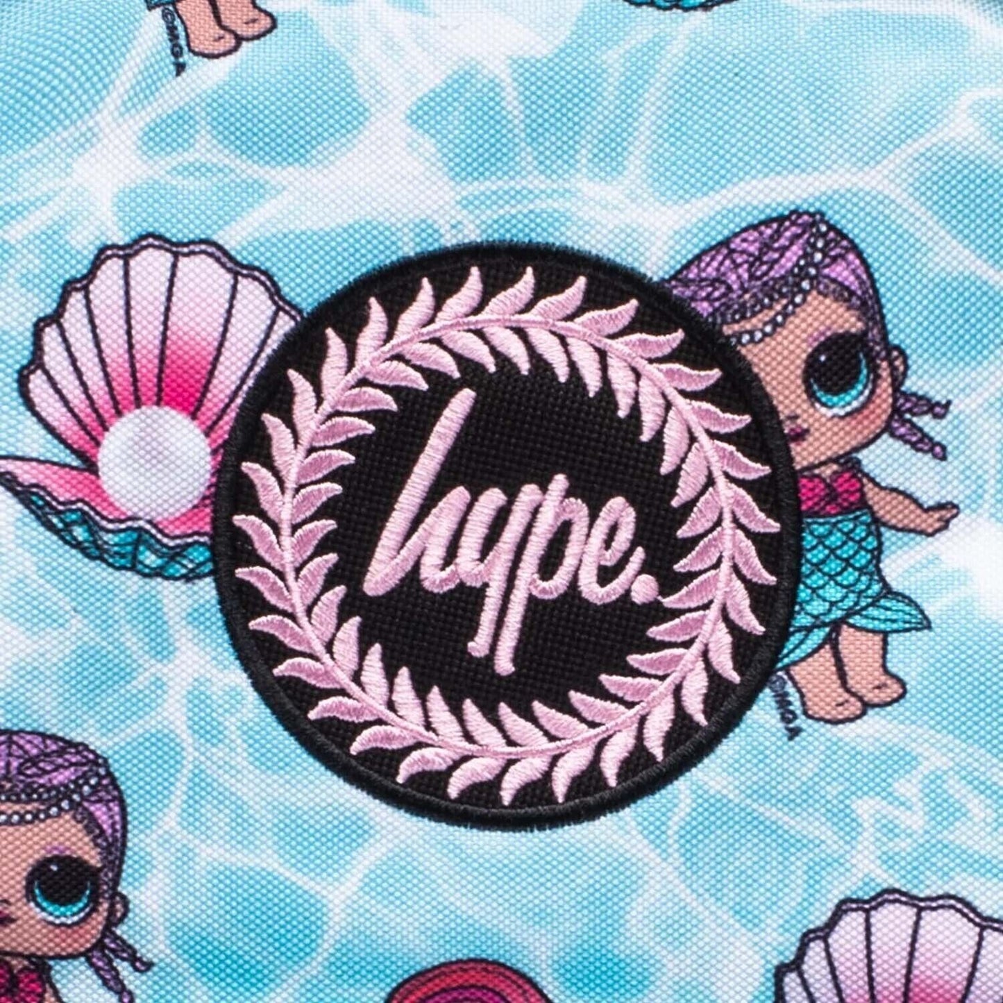 Hype x L.O.L. Surprise Merbaby Backpack Pink Blue White LOL Doll Shell Mermaid