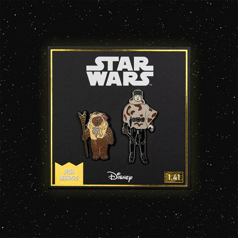 Pin Kings Star Wars Enamel Pin Badge LUKE DARTH CHUWBACCA LUCAS DISNEY OFFICIAL