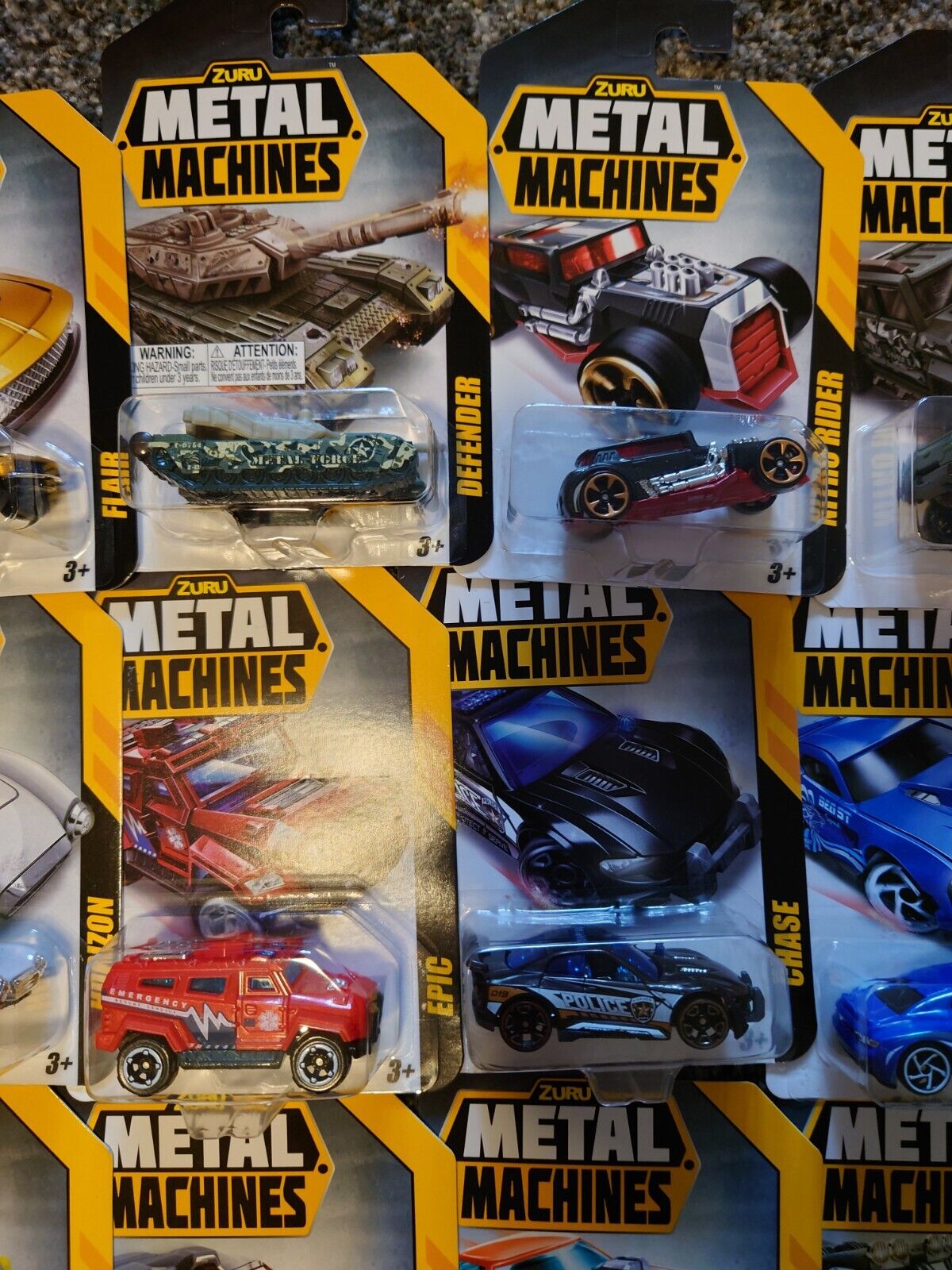 Zuru Metal Machines 1:64 Diecast Kids Adults Mini Cars Choose Your Favourite New
