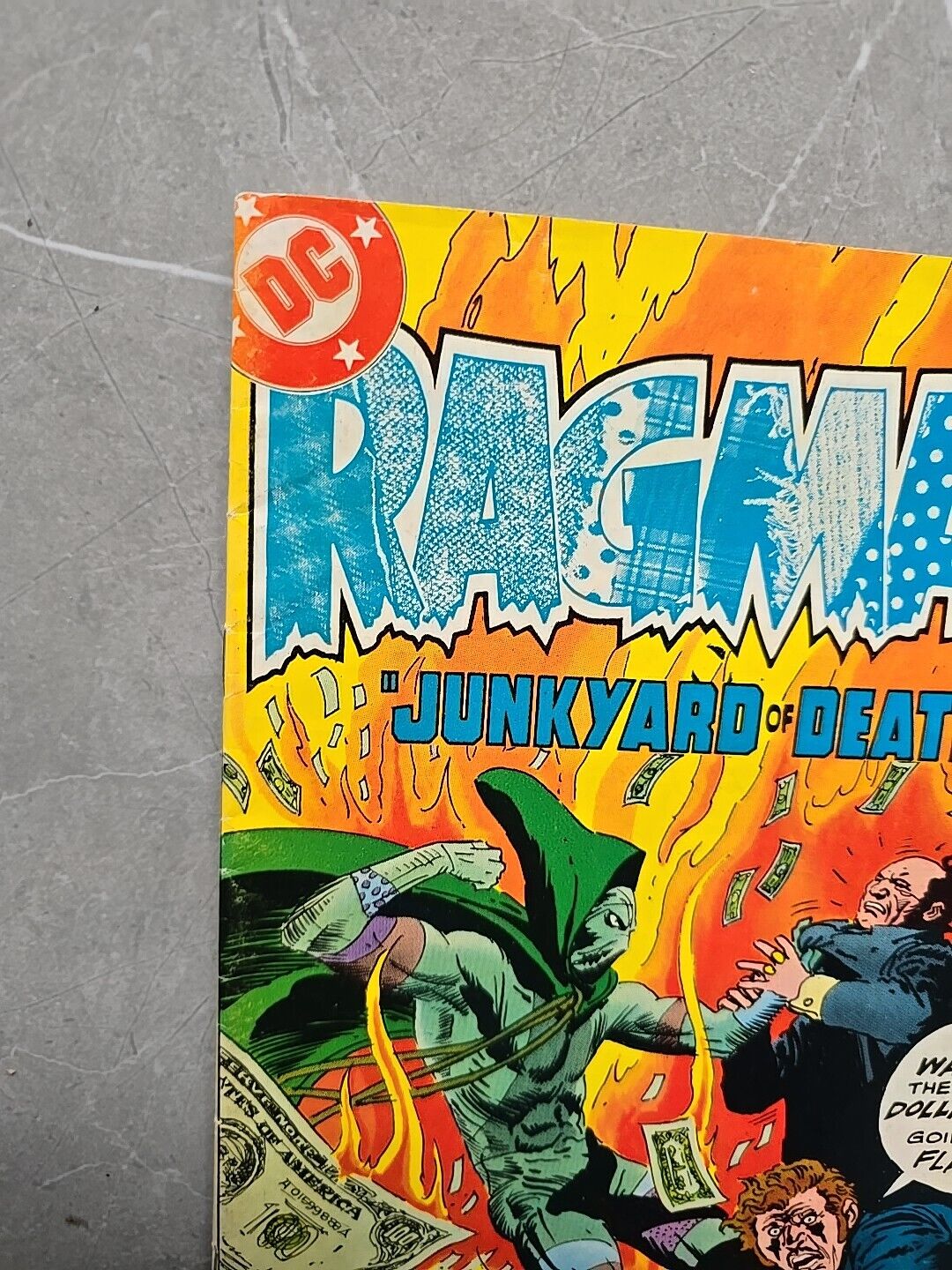 RAGMAN #5  DC Comics 1977 Bronze Age Superheroes VF junkyard of death final