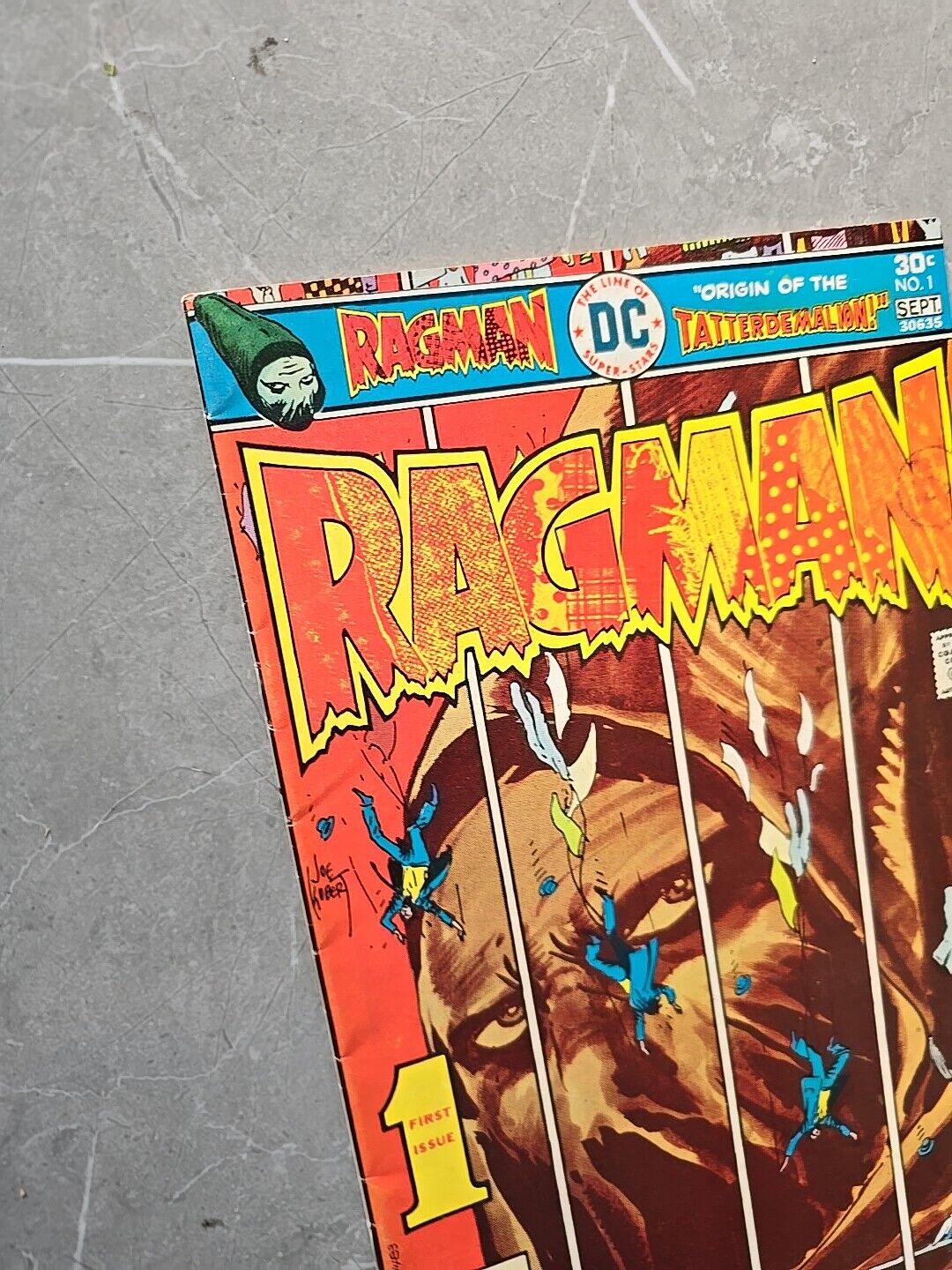 Ragman 1976 #1 6.5-VGF 1st appearance 1976 DC Robert Kanigher suit of souls