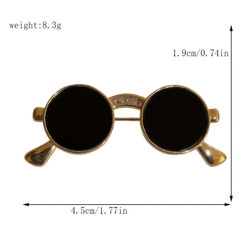 SUNGLASSES Metal Enamel Pin Badge FUNKY COOL RETRO SHADES FASHION GLASSES