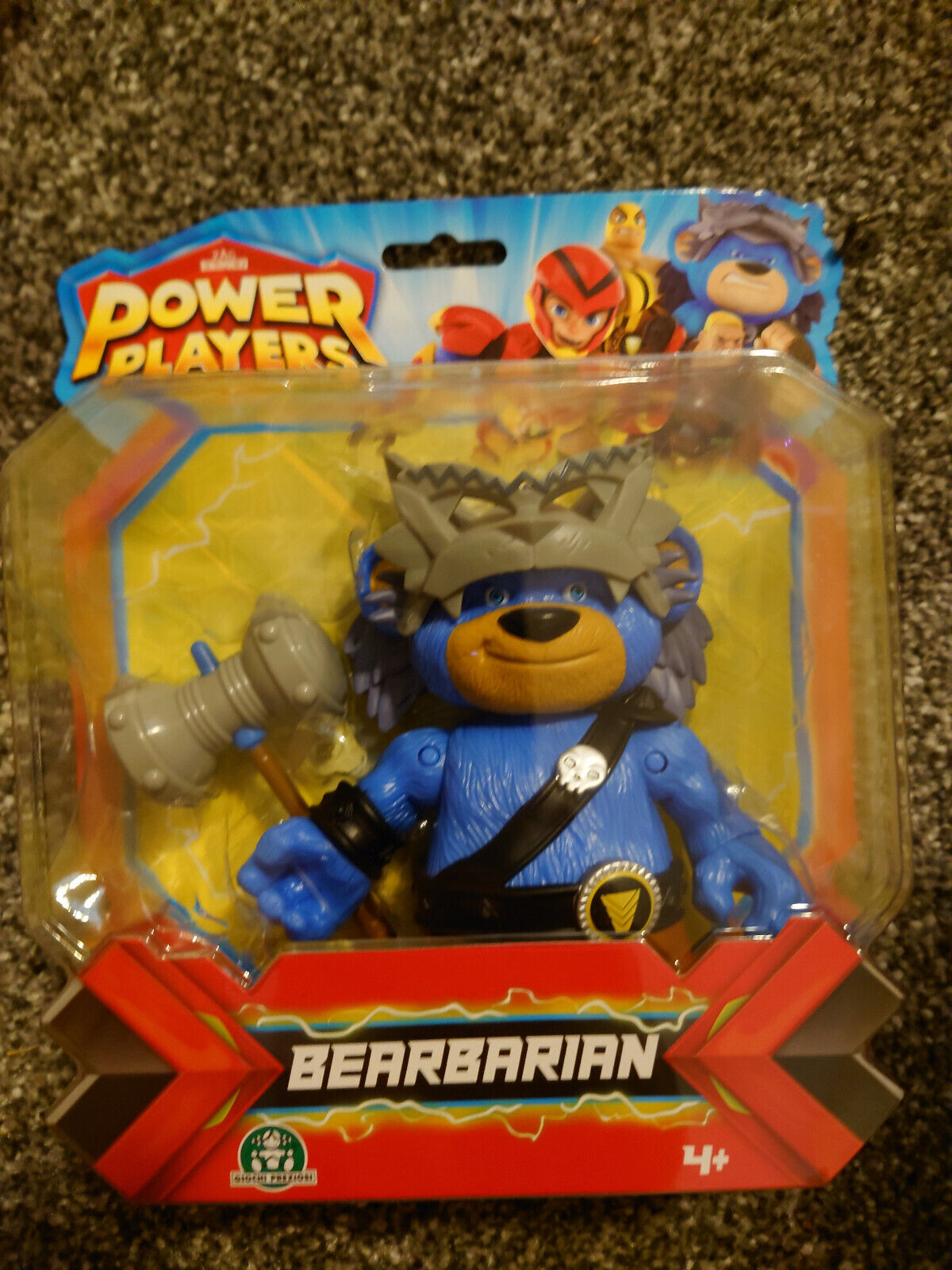 POWER PLAYERS AXEL, MASKO, BEARBARIAN, SARGE, MADCAP, GALILEO CHOOSE