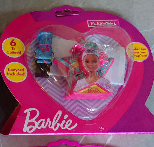 Barbie Flash'EEZ - Shake em, Wear em, Swap em New Lanyard CHOOSE YOURS