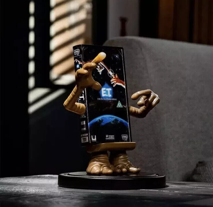 Power Idolz E.T. VHS Wireless Charger Phone Holder Vinyl Figure Light Up ET GIFT