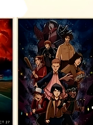 Stranger Things Series Wall Art Poster Print Netflix Original Posters Pictures 2