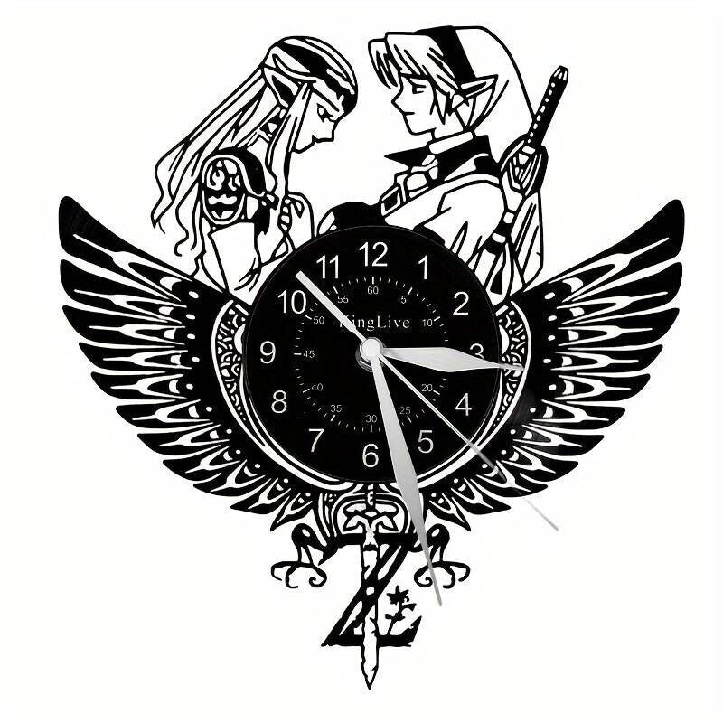 Legend of Zelda Vinyl Wall Clock Home Décor Design Best Gift Birthday Holiday 2