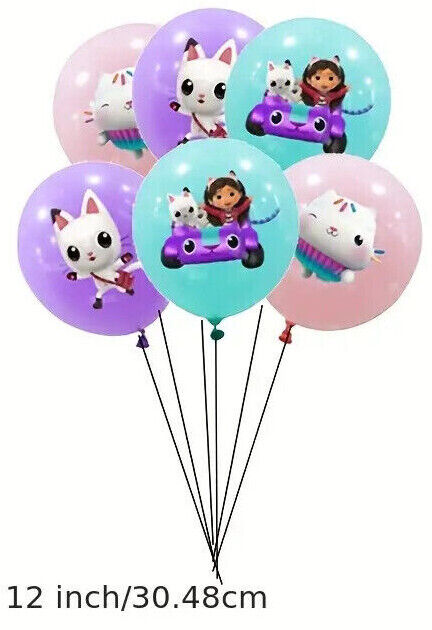 Gabbys Dollhouse Theme Kids Birthday Party Supplies Decorations CHOOSE gabby's