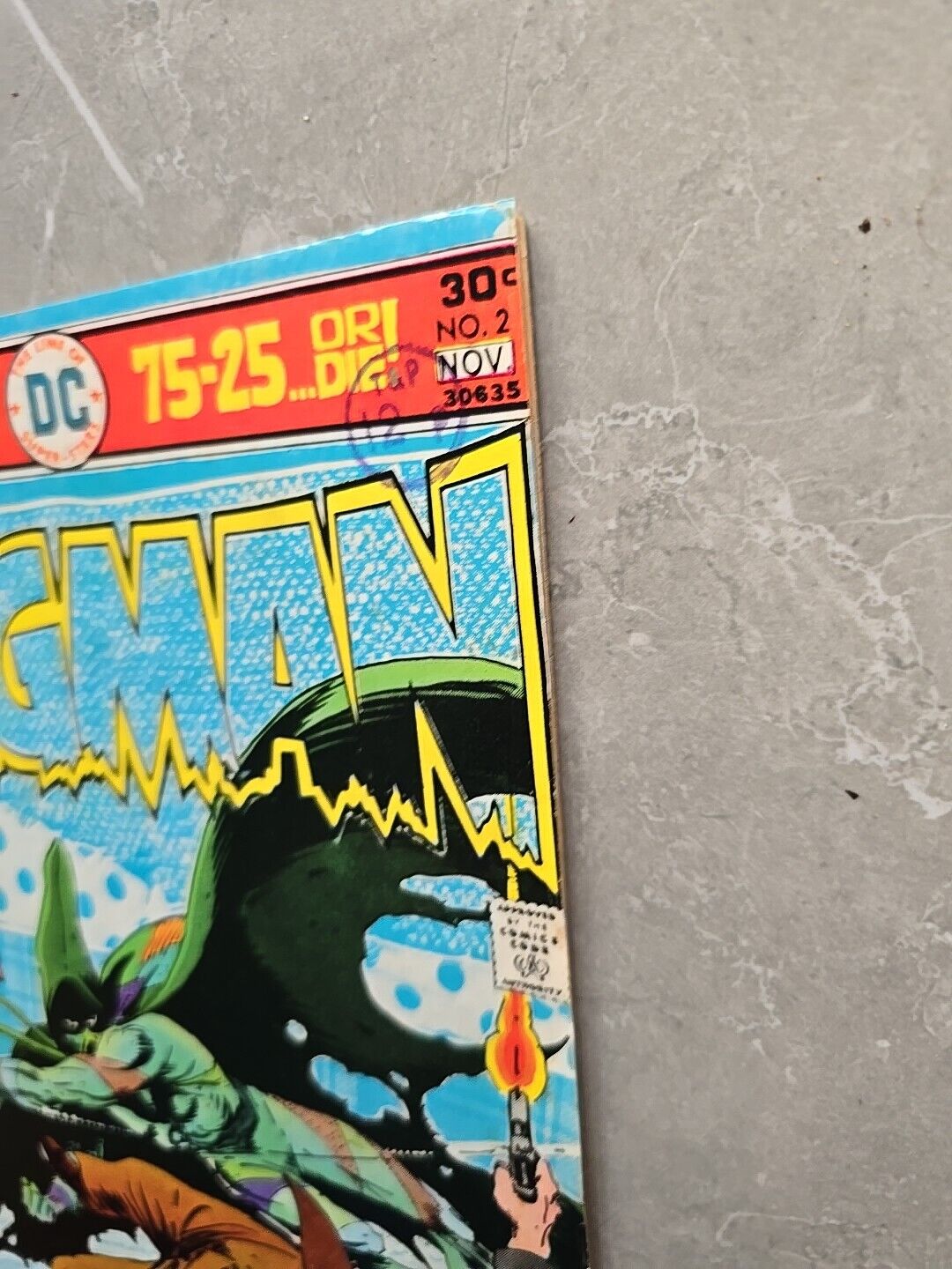 Ragman Scourge Of The Ghetto Lords #2 DC Comics 1976 blue cover flash arrow