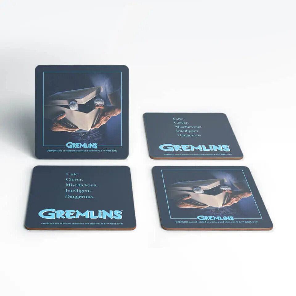 Gremlins Monster Table Coaster Vintage MOGWAI Beer MOVIE Tea Drink Cup Mat