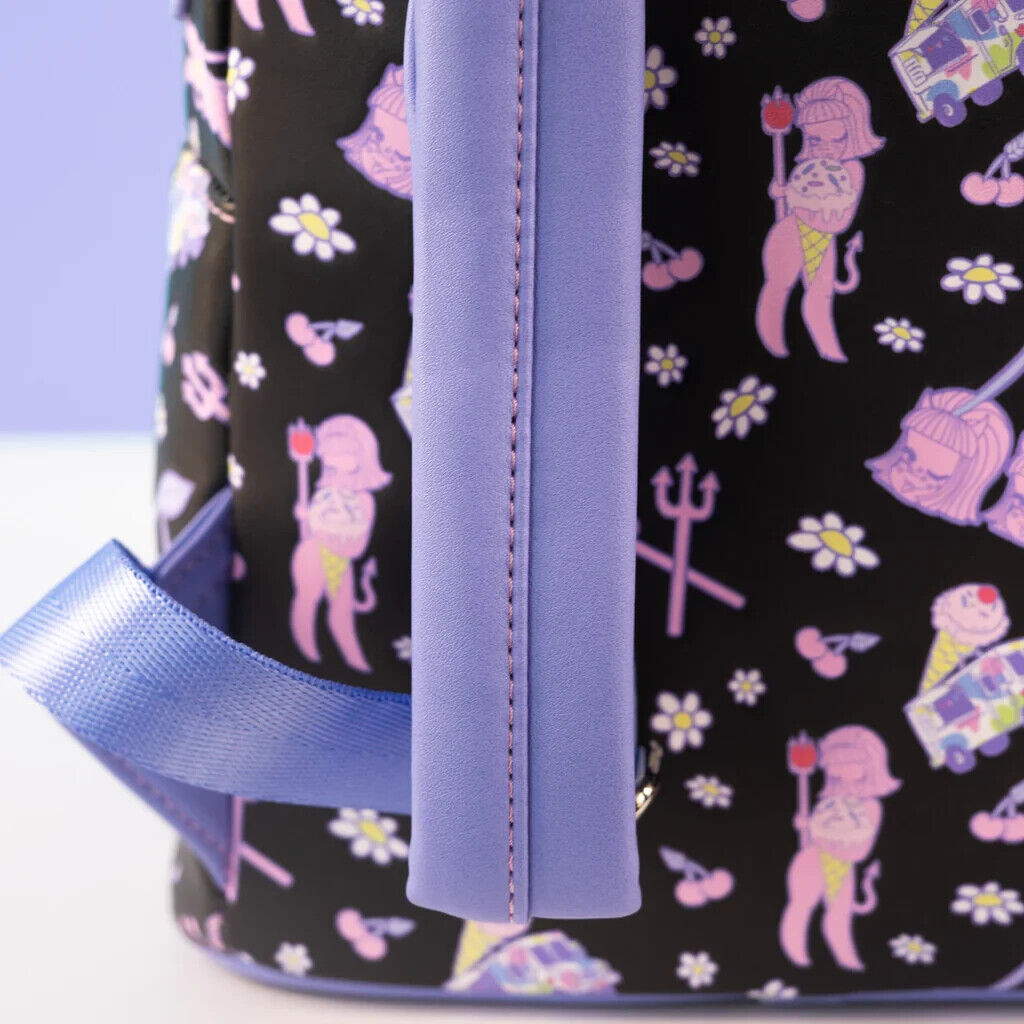 Loungefly Backpack Valfre Lucy Ice Cream Truck Valentine's Day Mini Backpack NWT