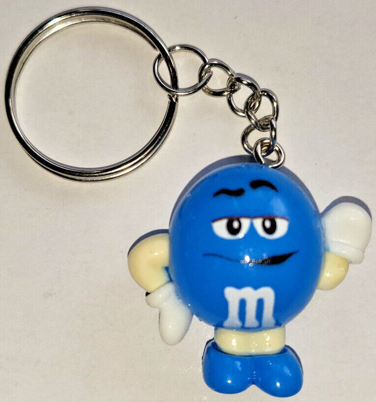 Novelty 3D Keyring Gift M&M Kids & Adult Birthday Charm MMs Chocolate key chain