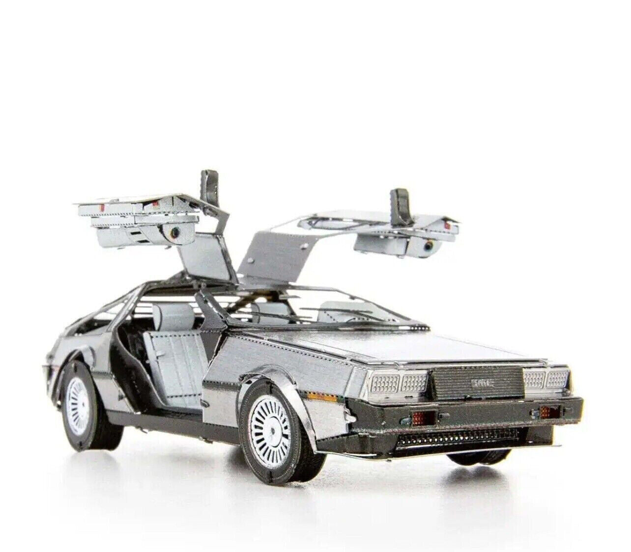 Delorean 3D Self Assembly Metal Model DIY Kit Back To The Future Car PUZZLE DOC