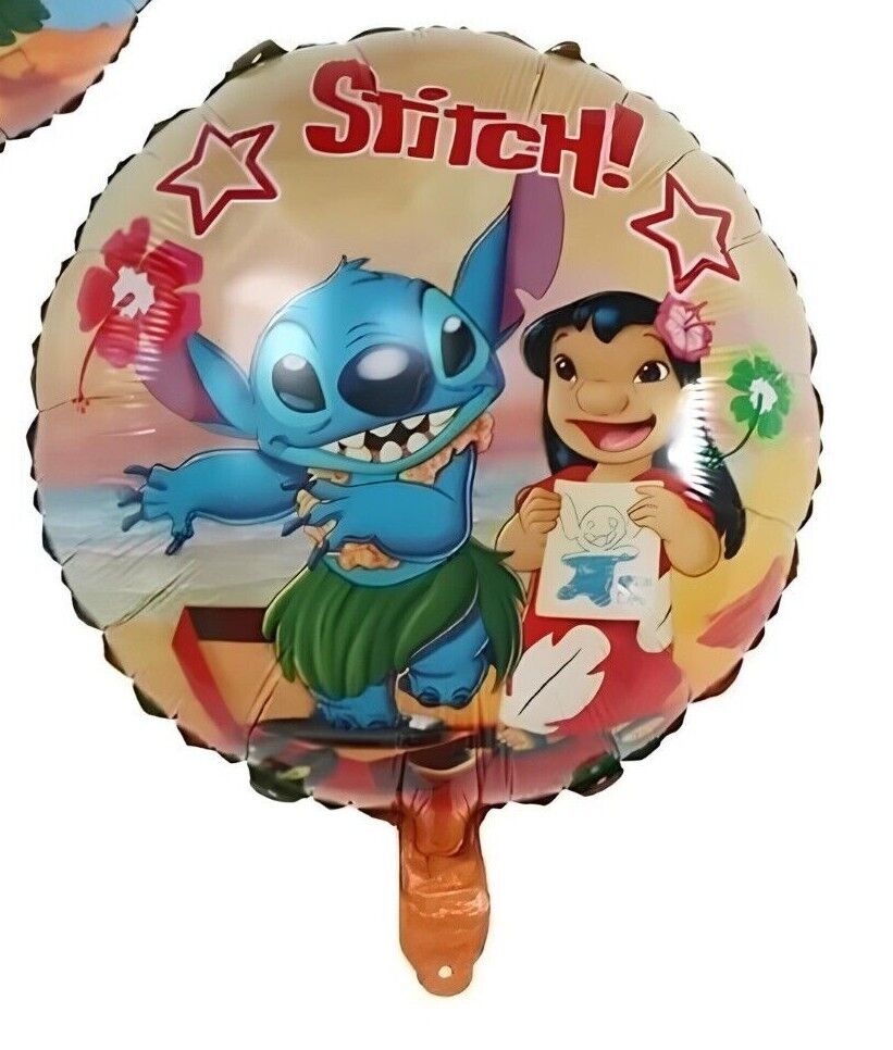 Stitch foil Balloons Birthday 18 inch party aluminum Angel Lilo balloons