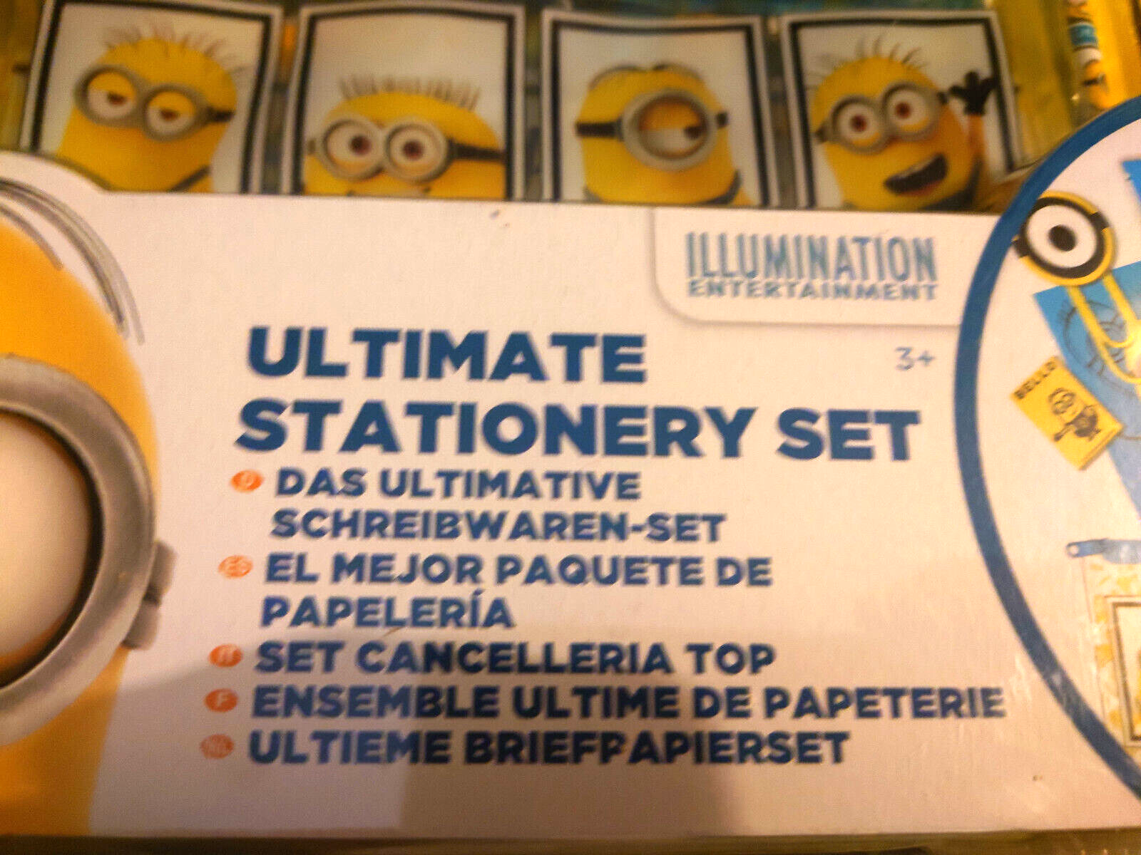 25 Piece SUPER Minions ULTIMATE JUMBO Stationary SET Dispicable Me 18X14 INCHES