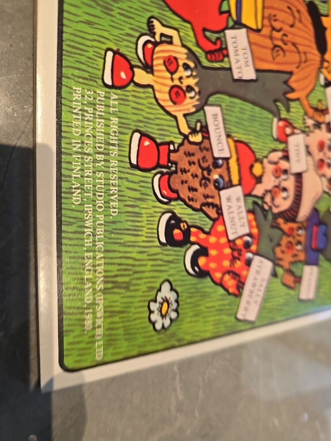 UNUSED NO 2 MINT The Munch Bunch 1980 ORIGINAL COLOURING BOOK Retro Kids TV
