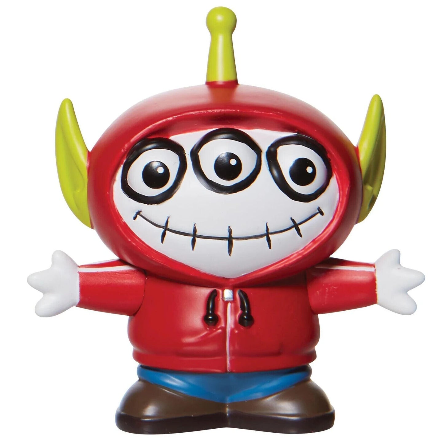 Alien Remix Miguel (Coco) Mini Figurine Disney Showcase 100 red hoodie pixar