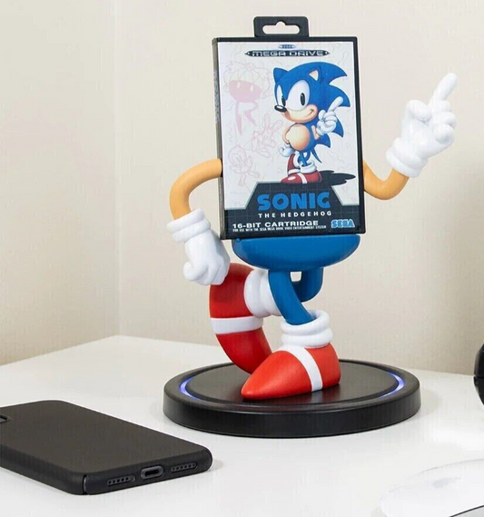 Power Idolz-Wireless Charger Phone Holder by Numskull - Sonic The Hedgehog SEGA 
